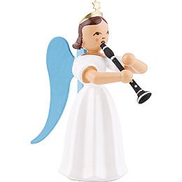Angel Long Pleated Skirt with Clarinet, Colored - 6,6 cm / 2.6 inch