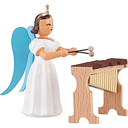 Angel Long Pleated Skirt with Xylophone, Colored - 6,6 cm / 2.6 inch