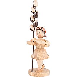 Flower Child with Pussy Willow - Natural - 31 cm / 12 inch