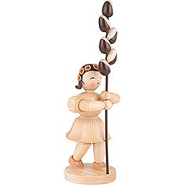 Flower Child with Pussy Willow - Natural - 31 cm / 12 inch