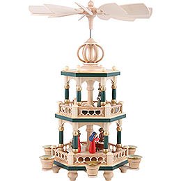 2-Tier Pyramid - The Christmas Story - 40 cm / 16 inch