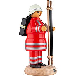 Smoker - Red Cross Paramedic with Stretcher - 24 cm / 9.4 inch