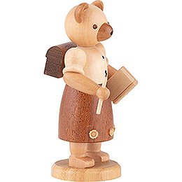 Bear School Girl - 10 cm / 4 inch