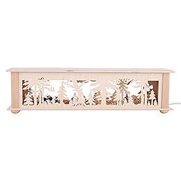 Illuminated Stand Forest with Deer for Candle Arches - 50x12x10 cm / 20x5x4 inch