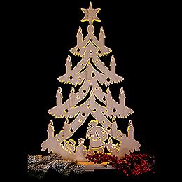 Light Triangle - Under the Christmas Tree - 38x72 cm / 15x28.3 inch