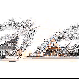 3D Candle Arch - Onset of Winter - 72x43 cm / 28x17 inch