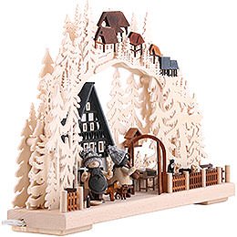 Candle Arch - Half Timber House Dreams - 43x30 cm / 17x11.8 inch