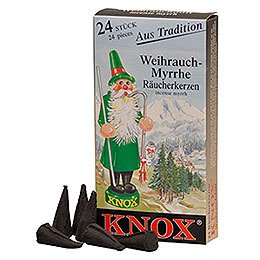Knox Räucherkerzen - Mega-Pack - 3x4 Packungen der beliebtesten Knox Düfte