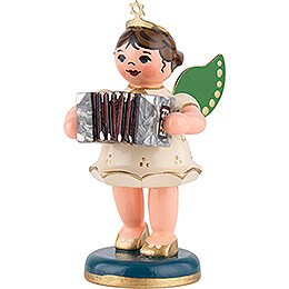 Angel with Concertina - 6,5 cm / 2,5 inch