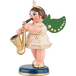 Engel mit Saxophon - 6,5 cm