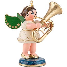 Engel mit Tuba - 6,5 cm