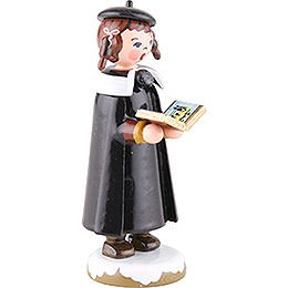 Winter Children Church Singers with Pigtail - 8 cm / 3 inch