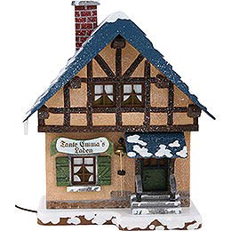 Winterhaus Tante-Emma-Laden - 14 cm
