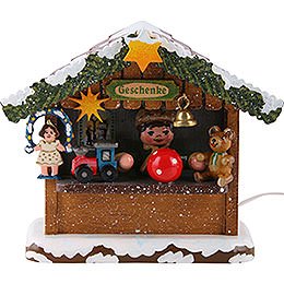 Winter Children Market Booth Gifts House - 10 cm / 4 inch