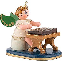 Angel with Zither - 6,5 cm / 2,5 inch