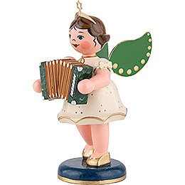 Angel with Accordion - 10 cm / 3.9 inch
