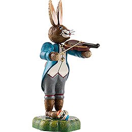 Bunny Musician Boy with Violin - 10 cm / 3.9 inch