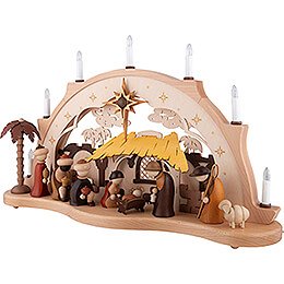 Candle Arch - Nativity - 69x40 cm / 27.2x15.7 inch