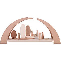 Candle Arch - Nativity - 62x25 cm / 24.5x10 inch
