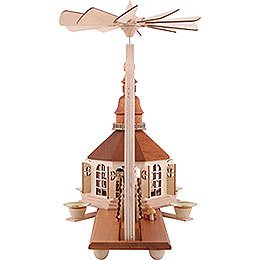 Candle Arch with Pyramid, Church of Seiffen - 51x27 cm / 20x10.7 inch