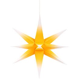 Annaberg Folded Star for Indoor Yellow-White - 35 cm / 13.8 inch