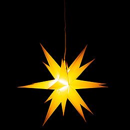 Annaberg Folded Star for Indoor Yellow - 58 cm / 22.8 inch