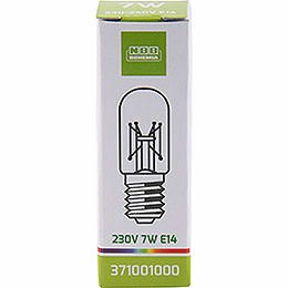 Radiorhrenlampe - Sockel E14 - 120V/7W