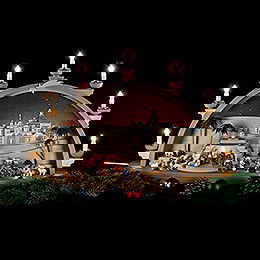 Candle Arch - The Nativity - 75x42x20 cm / 29.5x16.5x7.8 inch