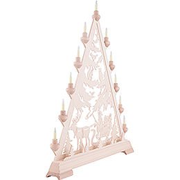 Light Triangle - St. Nick with Sleigh - 66 cm / 26 inch