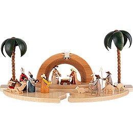 Nativity Set - Painted Figurines