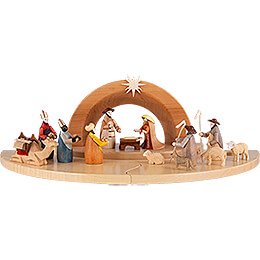 Nativity Set - Painted Figurines