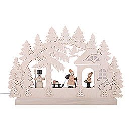 3D Double Arch - Gift Giving - 42x30x4,5 cm / 16x12x2 inch