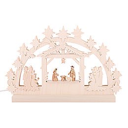 3D Double Arch - Nativity - 42x30x4,5 cm / 16x12x2 inch