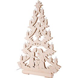 Light Triangle - Christmas Tree - 70x46x5,5 cm / 27x18x2 inch