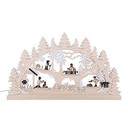 Candle Arch - Forest Life - 62x37x5,5 cm / 24x14x2 inch
