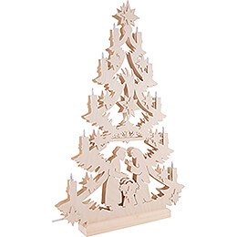 Light Triangle - Christmas Tree - 60x40x5,5 cm / 23,6x15,6x2 inch