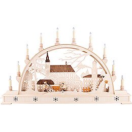 Candle Arch - Ore Mountains Scenery - 78x45 cm / 30.7x17.7 inch