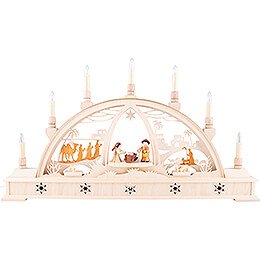 Candle Arch - Nativity - 63x35 cm / 24.87x13.8 inch