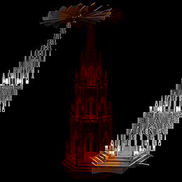 3-stckige Dompyramide ohne Bestckung - 135 cm