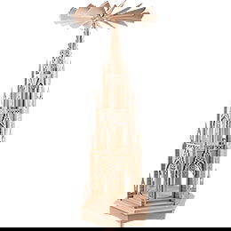3-stckige Dompyramide ohne Bestckung - 135 cm