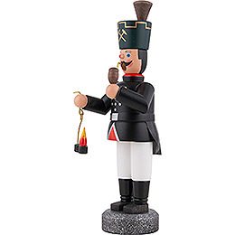 Smoker - Miner with Lamp - 22 cm / 8.7 inch