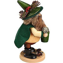 Smoker - Forest Gnome Ore Gatherer, Green - 25 cm / 9.8 inch