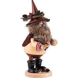 Smoker - Gnome with Sausage - 25 cm / 9.8 inch