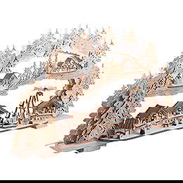 Candle Arch - Christmas Market - 72x43x13 cm / 28x16x5 inch