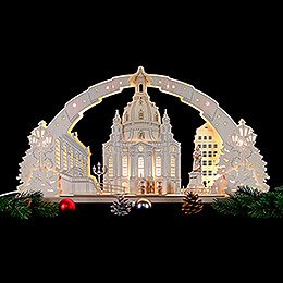 Candle Arch - Dresden Church of Our Lady - 72x41x7 cm / 28x16x2.8 inch