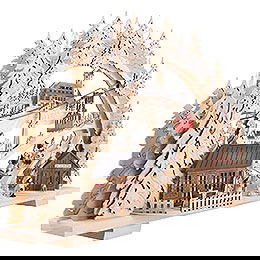 Candle Arch - Fichtelberg Idyll - 72x43x15 cm / 28.3x17x5.9 inch