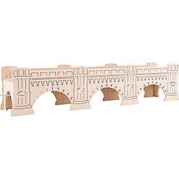 Schwibbogenerhöhung Augustusbrücke - 54,5x11,5 cm