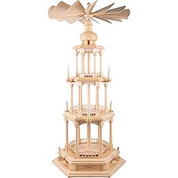 3-Tier Pyramid - Electrical without Figurines - 107 cm / 42.1 inch