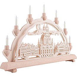 3D Double Arch - Dresden's Church of Our Lady - 50x32 cm / 20x12.6 inch
