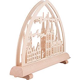 Candle Arch - Cologne Cathedral - 34x26 cm / 13.4x10.2 inch
